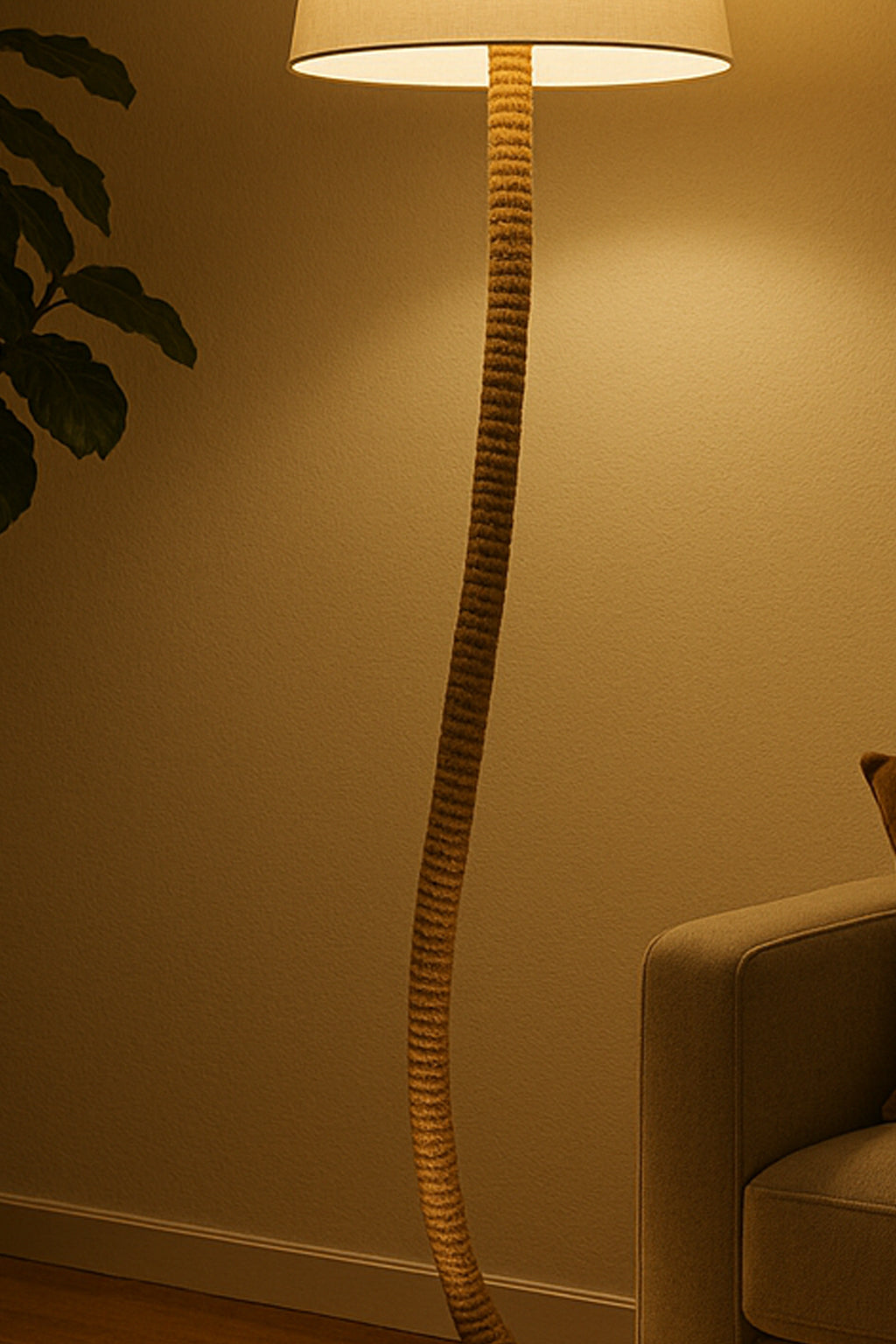 Floor Rope Lamp
